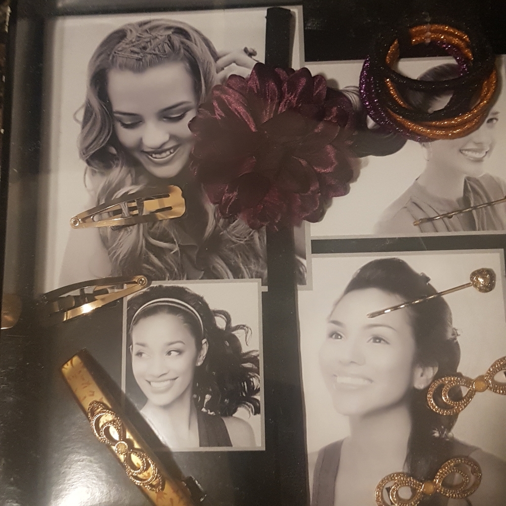 Fun n sassy hair accessories.